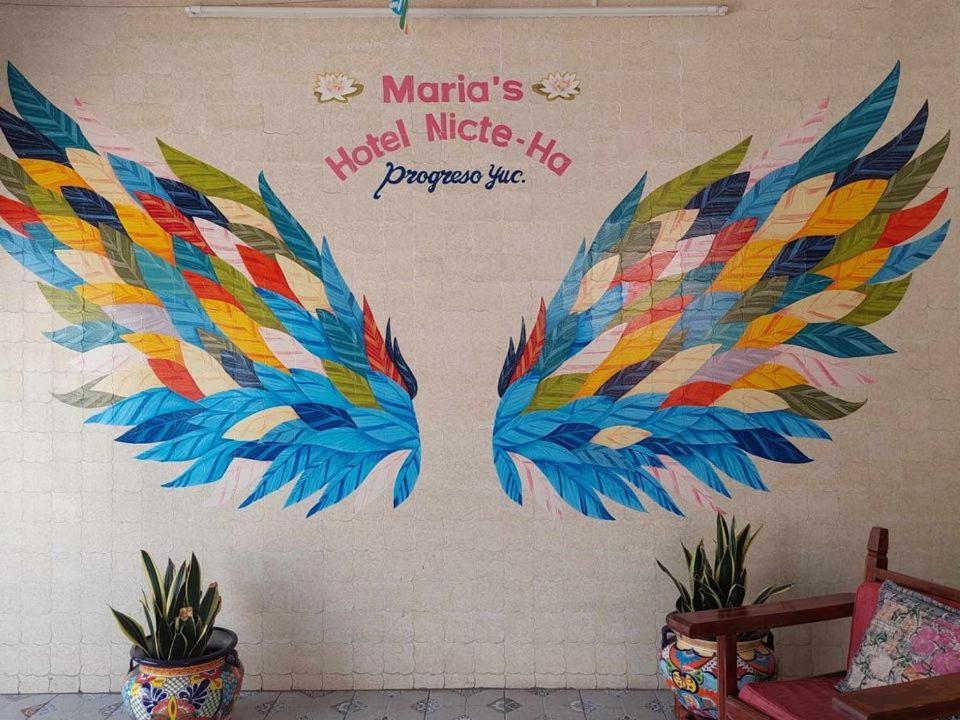 Hotel Maria'S Nicte Ha Progreso  Bagian luar foto
